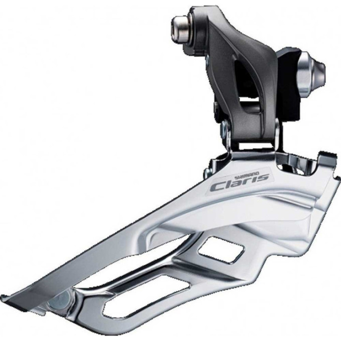 Переключатель передний SHIMANO CLARIS, R2030, 3X8 скоростей, 34,9 с адаптером, (31,8 & 28,6) EFDR2030X