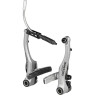 Тормоз SHIMANO DEORE V-BR LX, BR-T610, серебреный, передний, колодки S70C EBRT610FX41SSP