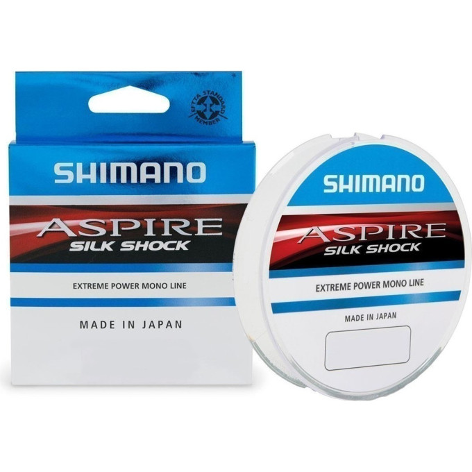 Леска SHIMANO ASPIRE SILK S ICE 50м ПРОЗРАЧНАЯ 0,145мм 2,45кг ASSSI5014