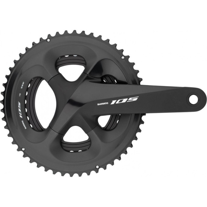 Система SHIMANO 105, R7000, 11 скоростей, 175мм, 50/34T, черный IFCR7000EX04L