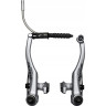 Тормоз SHIMANO DEORE V-BR LX, BR-T610, серебреный, передний, колодки S70C EBRT610FX41SSP